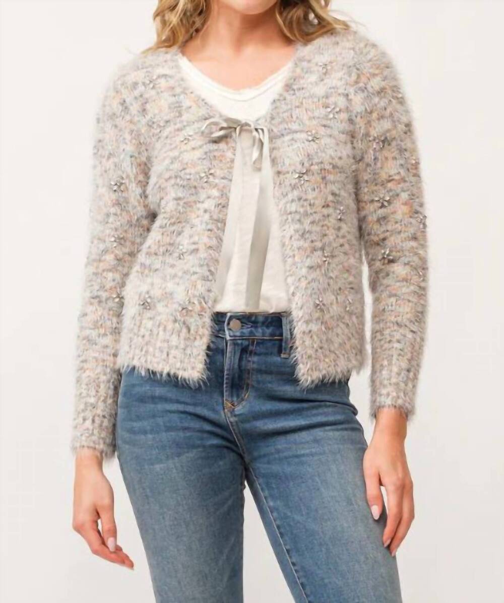 NEW ANOTHER LOVE serafina cardigan in snowy meadow